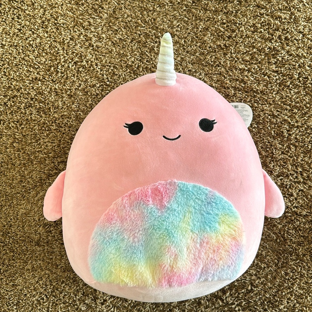New, not used, good condition pink unicorn squishmellow
